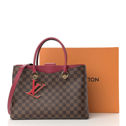Louis Vuitton Damier Ebene LV Riverside Lie De Vin 12 of 12