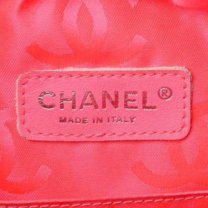 Chanel Calfskin Quilted Large Cambon Multipocket Reporter Black White 6 of 9