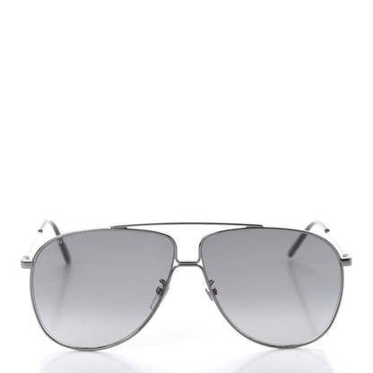 Gucci Aviator Sunglasses GG0440S Silver 2 of 8