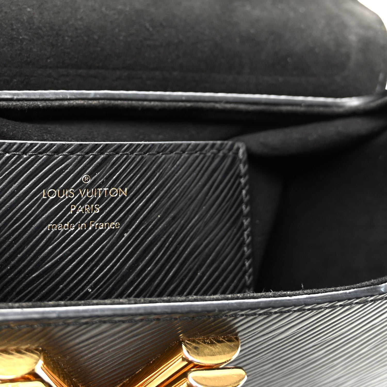 Louis Vuitton Epi Twist Shoulder Bag PM Black 6 of 9