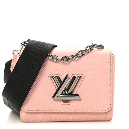 Louis Vuitton Epi Twist Shoulder Bag Mini Rose Ballerine 1 of 10