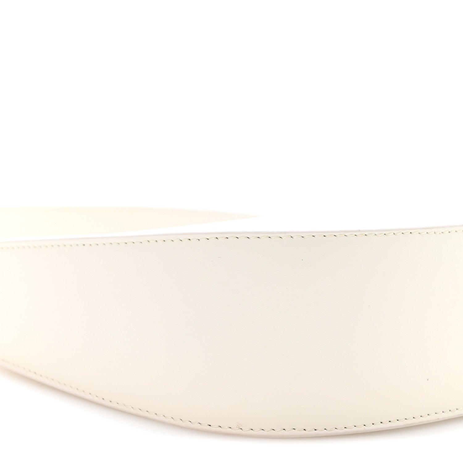 The Row Smooth Calfskin Half Moon Shoulder Bag New Ivory 8 of 9