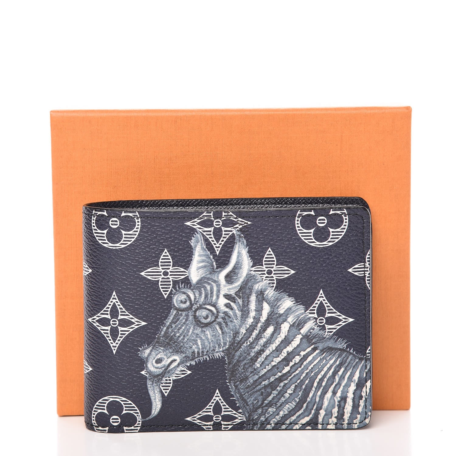 Louis Vuitton Savane Monogram Chapman Multiple Wallet Ink 7 of 7