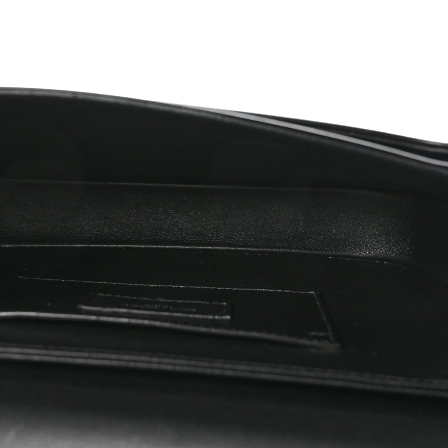 Glazed Calfskin Monogram Medium Solferino Satchel Black