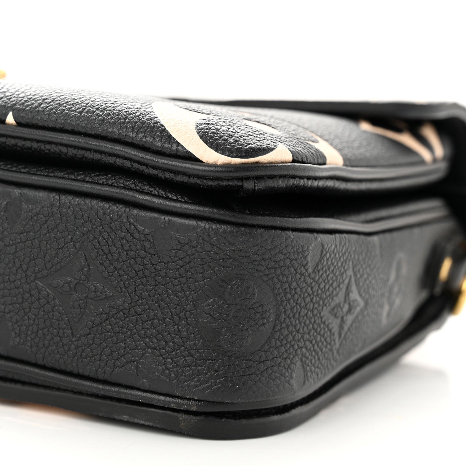 Louis Vuitton Empreinte Monogram Giant Crafty Pochette Metis Black Creme 10 of 10