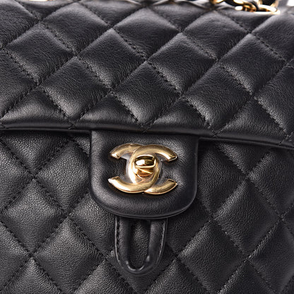 Chanel Lambskin Quilted Mini Urban Spirit Backpack Black 10 of 11
