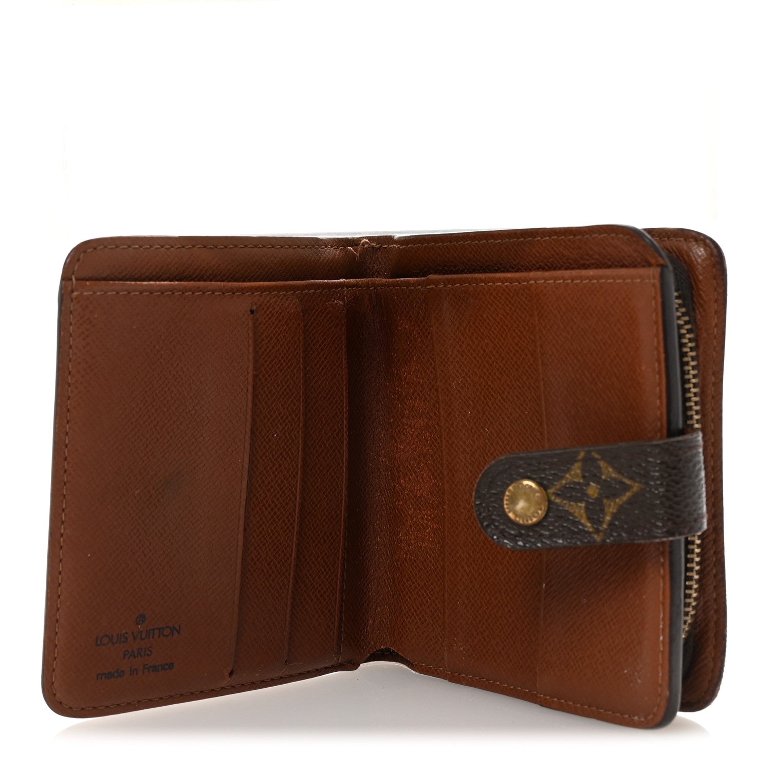 Louis Vuitton Monogram Compact Zippe Zipped Wallet 5 of 6