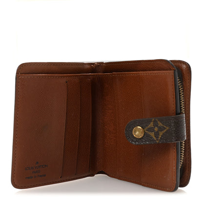 Louis Vuitton Monogram Compact Zippe Zipped Wallet 5 of 6