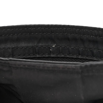 Prada Nylon Saffiano Flat Messenger Bag Black 11 of 14