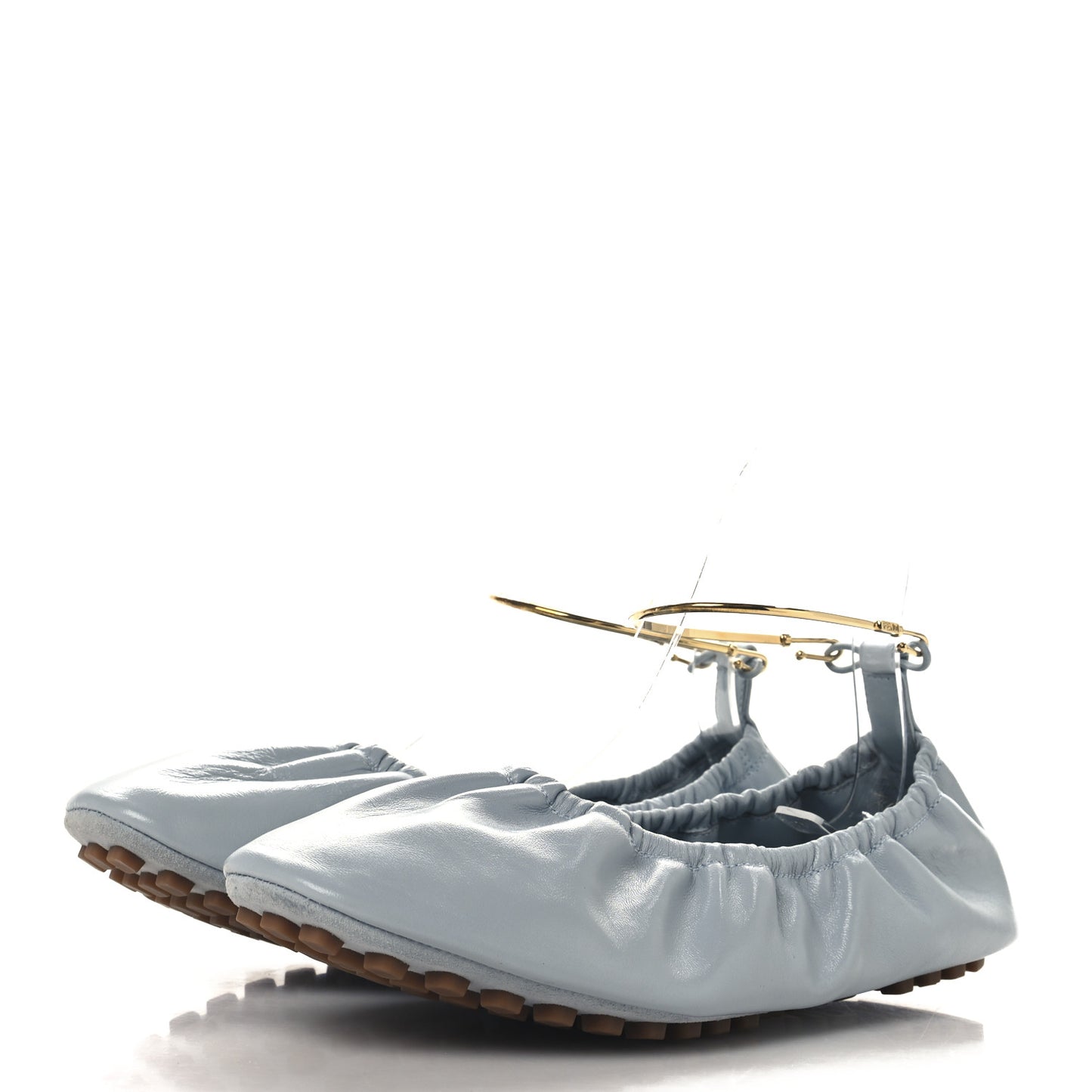 Vitello Filo Ballerina Flats 37.5 Blue