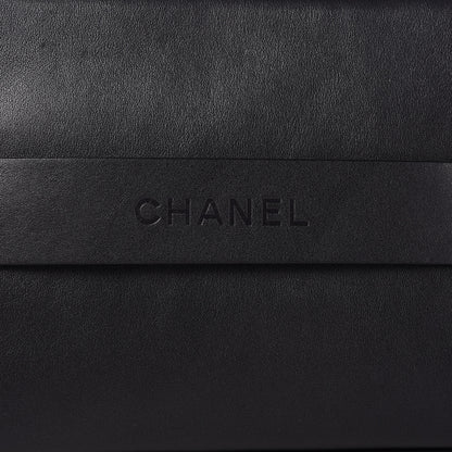 Chanel Metallic Calfskin Keyboard Pouch Black 7 of 11