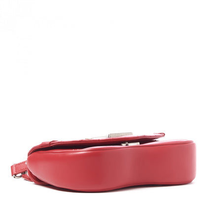 Louis Vuitton Calfskin Love Lock New Wave Chain PM Scarlet 3 of 9