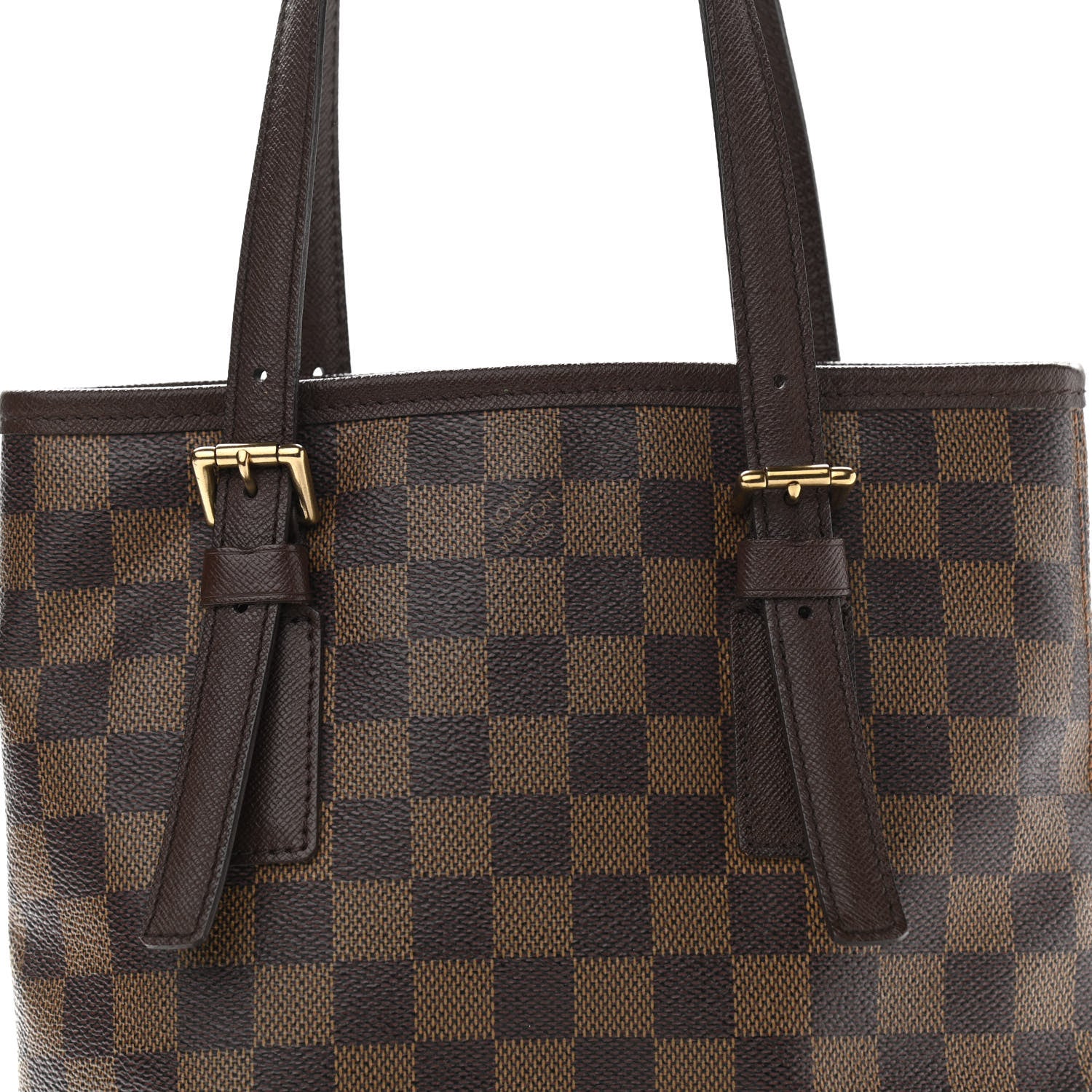 Louis Vuitton Damier Ebene Marais Bucket 23 7 of 10