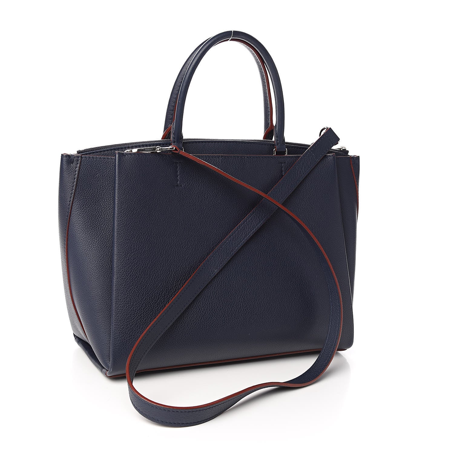 Louis Vuitton Calfskin Lockmeto Marine Rouge 3 of 12