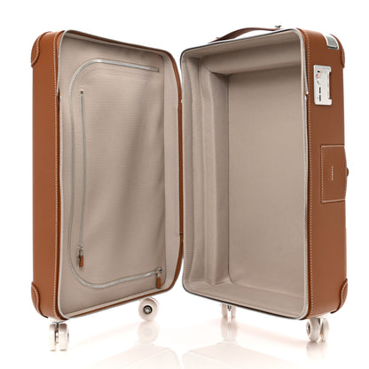 Hermes Taurillon Regate R.M.S. Trolley Case Luggage Gold 4 of 9