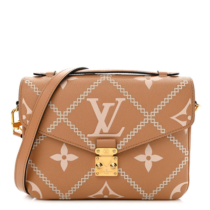 Louis Vuitton Empreinte Monogram Giant Broderies Pochette Metis Arizona 1 of 10