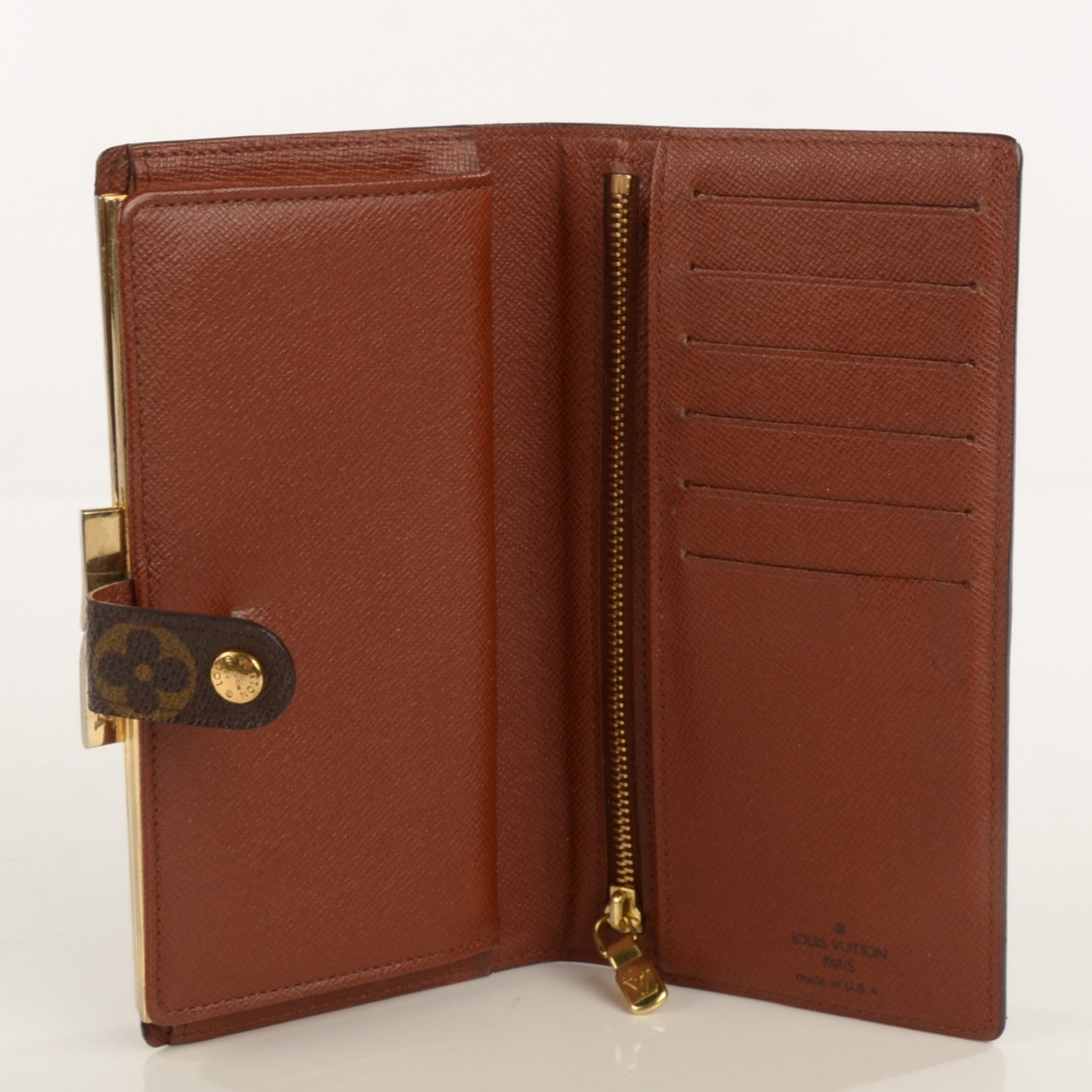 Louis Vuitton Monogram Continental French Purse Wallet 5 of 9