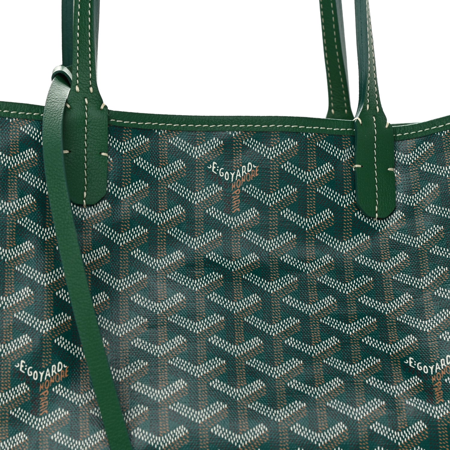 Goyard Goyardine Saint Louis PM Green 9 of 11