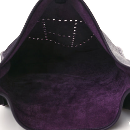 Hermes Togo Evelyne III TGM Raisin 4 of 9