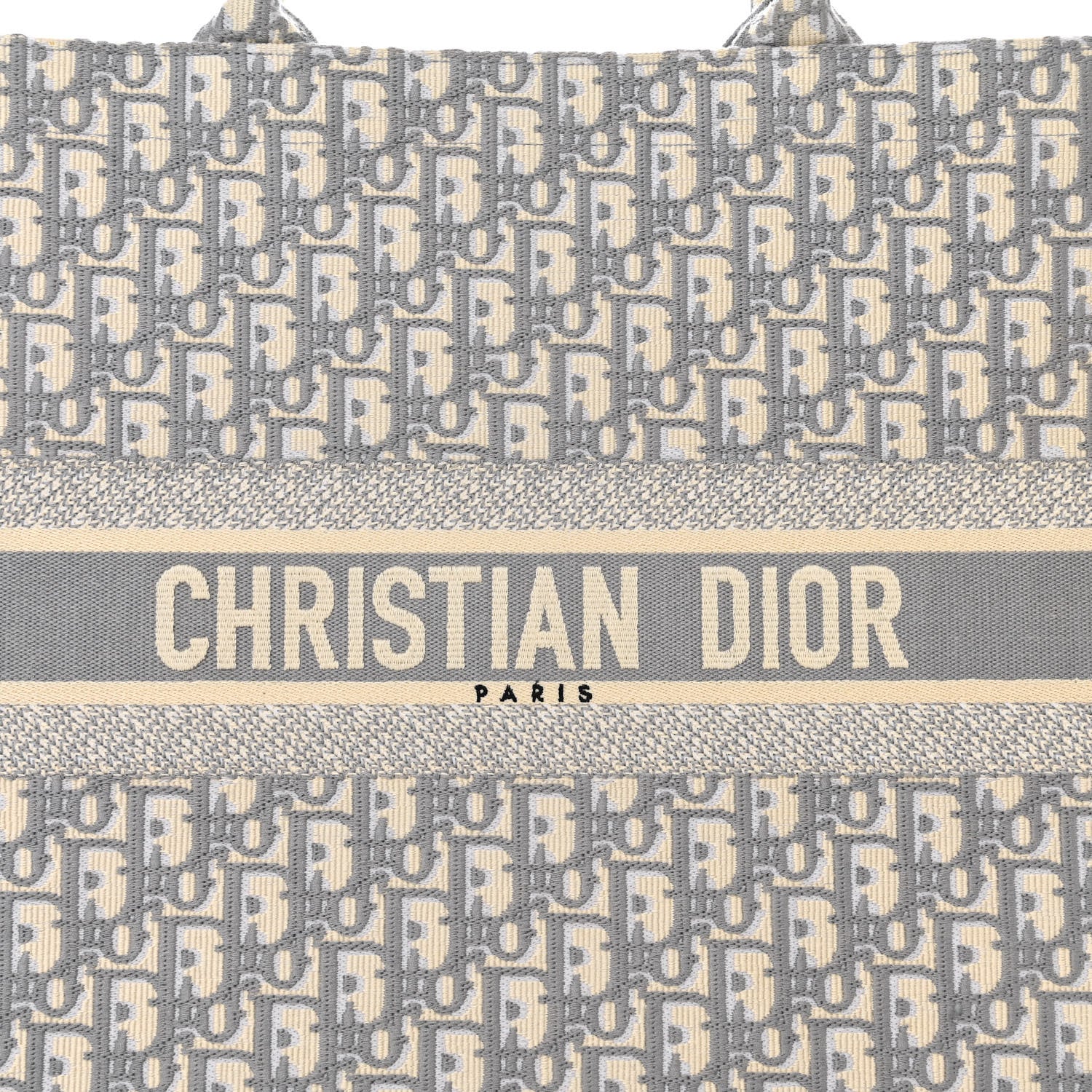 Christian Dior Oblique Large Book Tote Grey 7 of 14