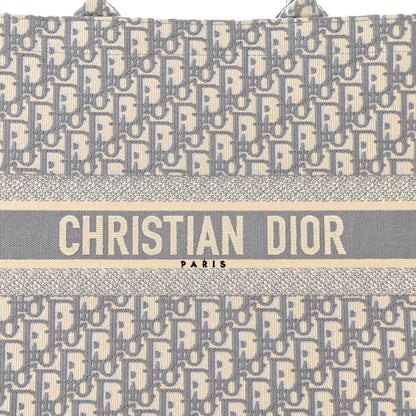 Christian Dior Oblique Large Book Tote Grey 7 of 14