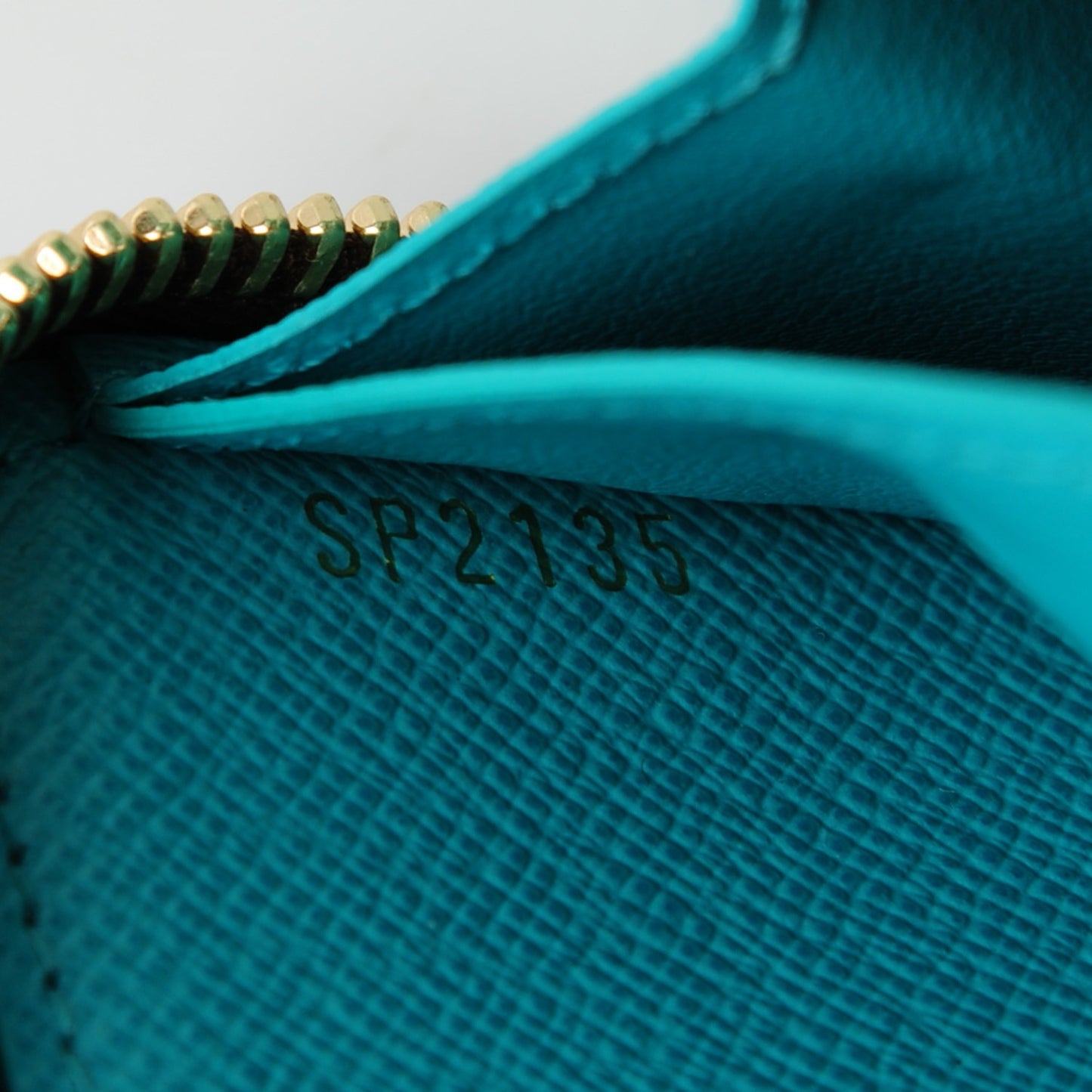 Monogram Clemence Wallet Turquoise