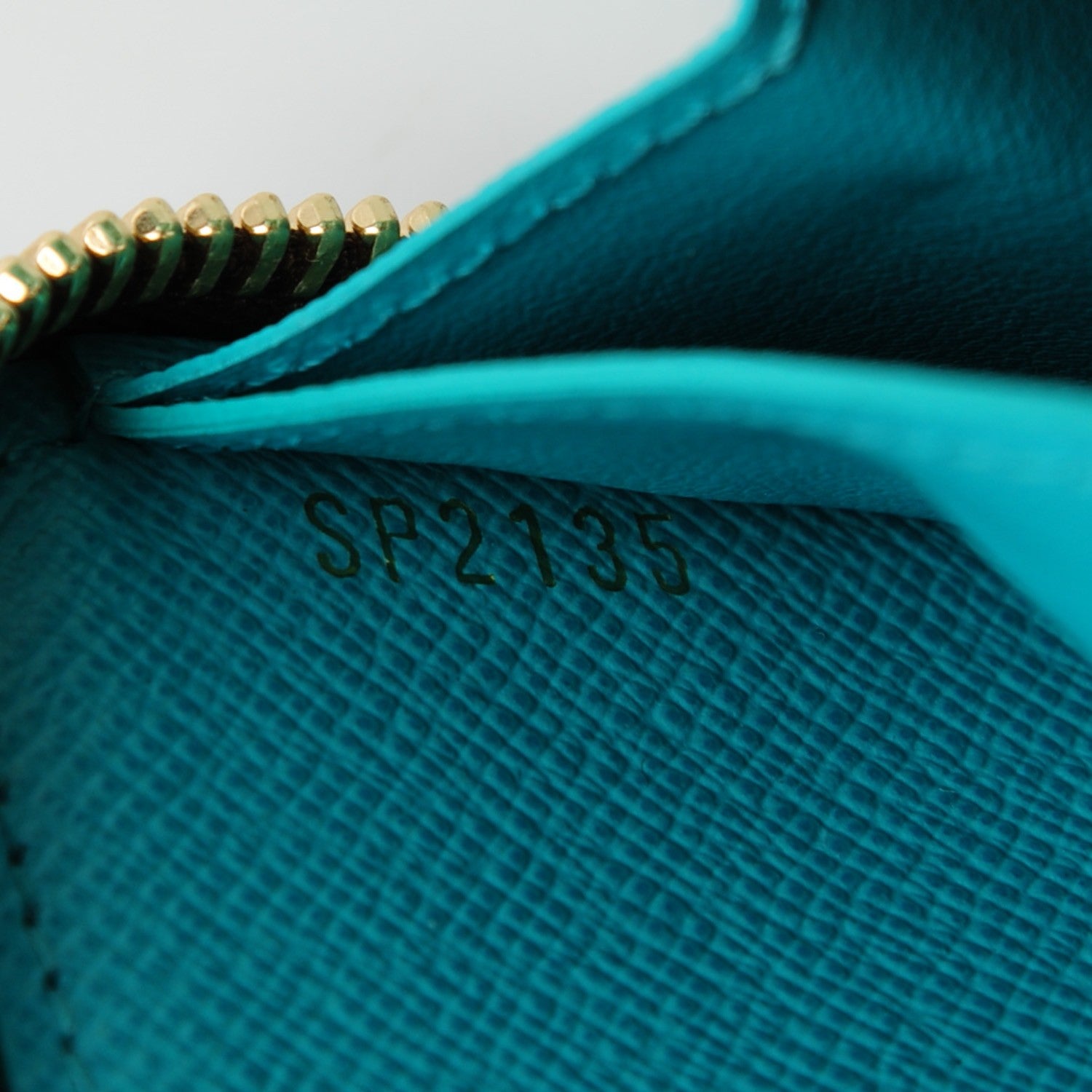 Louis Vuitton Monogram Clemence Wallet Turquoise 7 of 7