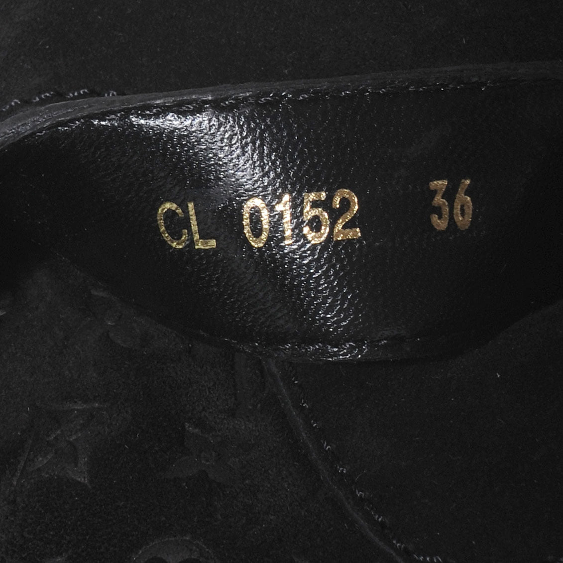 Louis Vuitton Suede Fauvist High Boots 36 Black 6 of 6