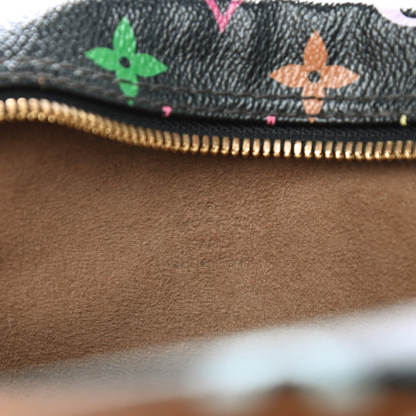 Monogram Multicolor Trouville Black