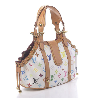 Louis Vuitton Monogram Multicolor Theda GM White 3 of 10