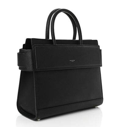 Givenchy Grained Calfskin Small Horizon Satchel Black 3 of 10