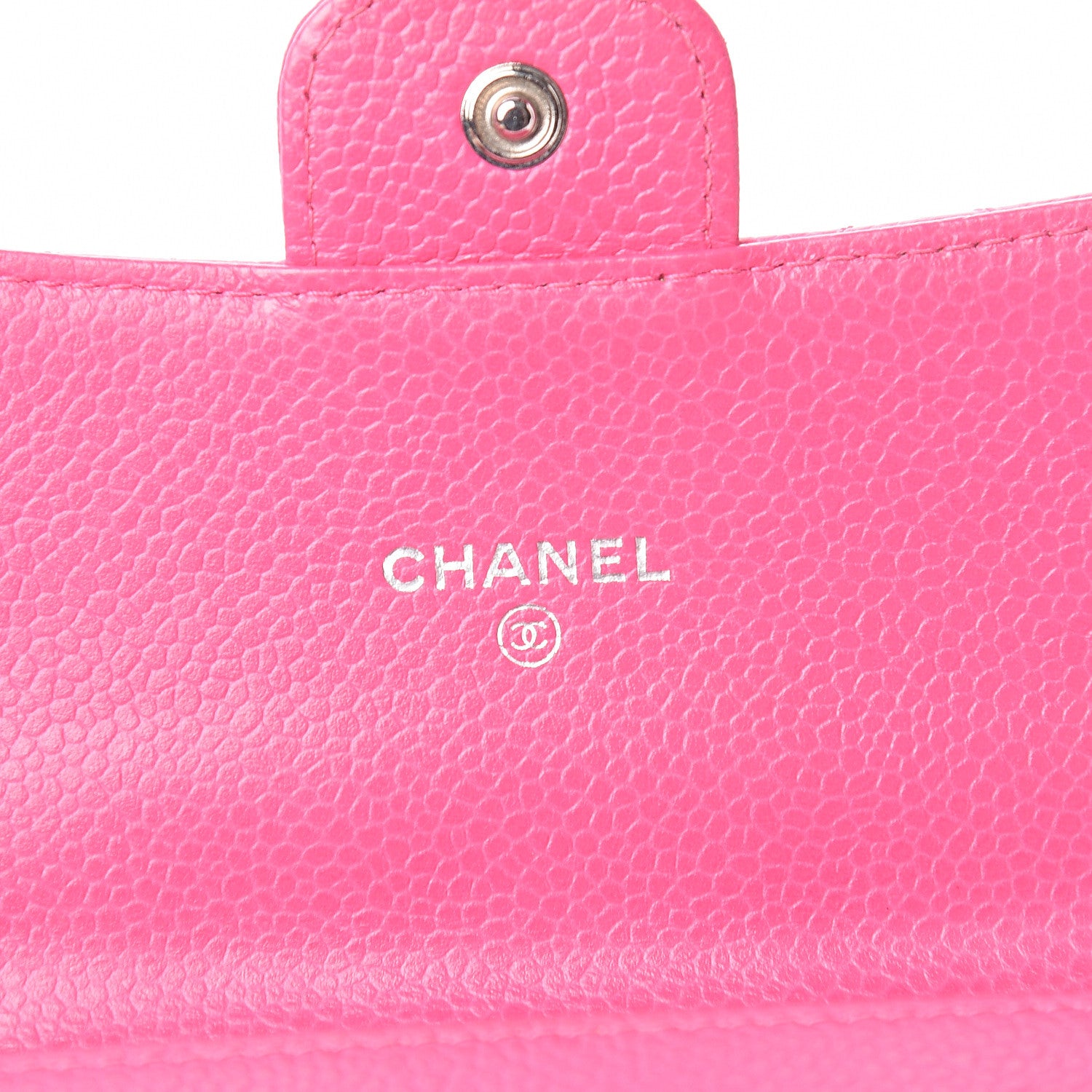 Chanel Caviar Quilted Small Flap Wallet Pink 6 of 13