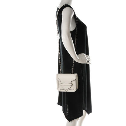 Alexander McQueen Saffiano Mini Heroine Chain Satchel White 2 of 8