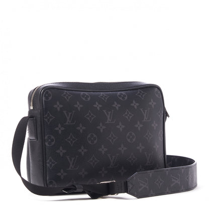 Louis Vuitton Taiga Monogram Eclipse Outdoor Messenger Black 3 of 9