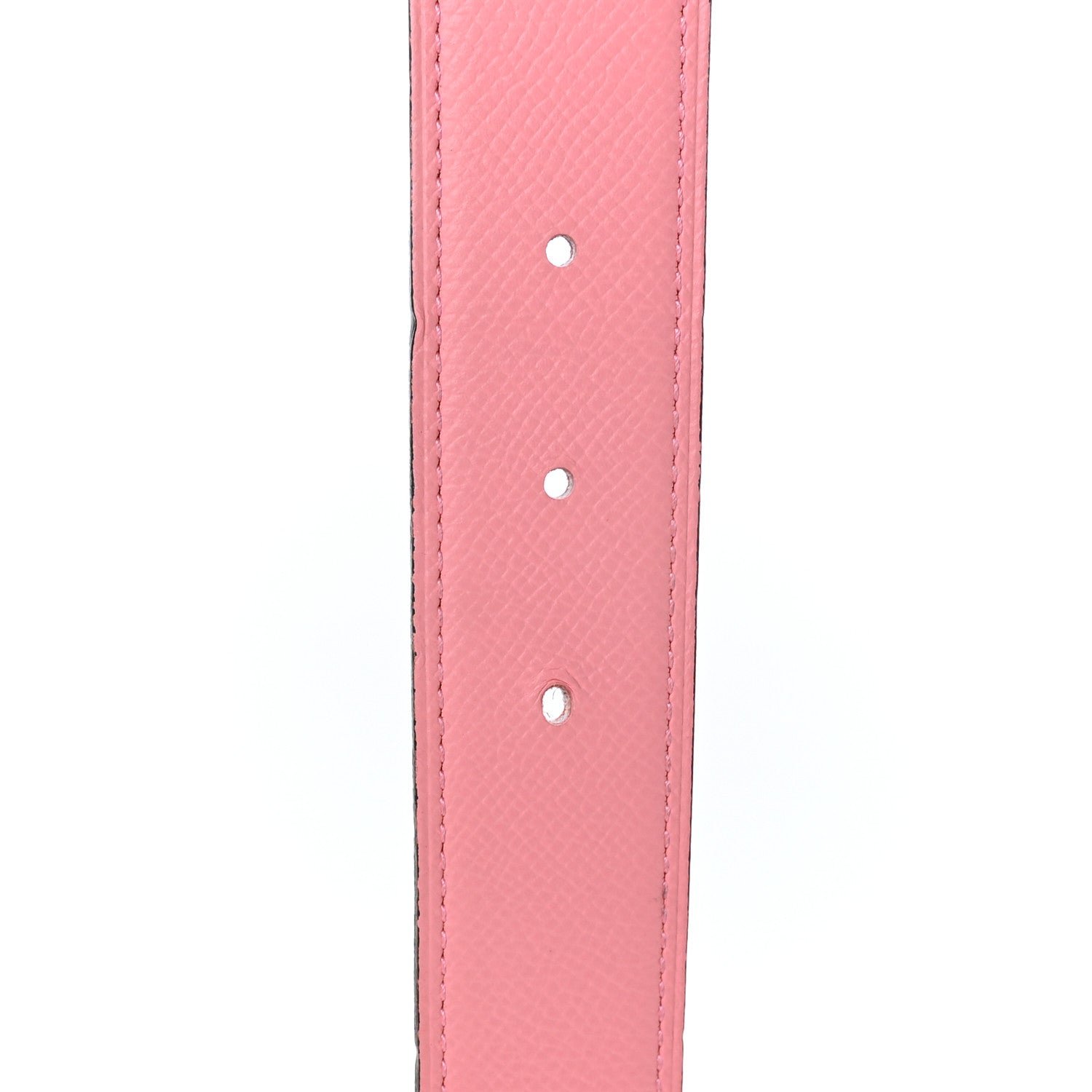Hermes Epsom 32mm H Belt 95 Rose Confetti Rouge Tomate 4 of 6