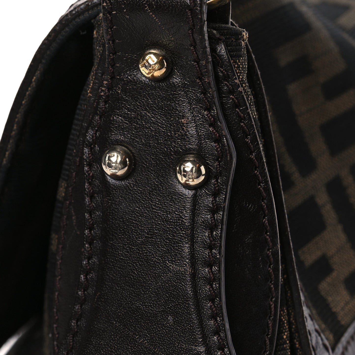 Zucca Medium Chef Shoulder Bag Tobacco