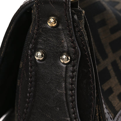 Fendi Zucca Medium Chef Shoulder Bag Tobacco 12 of 12