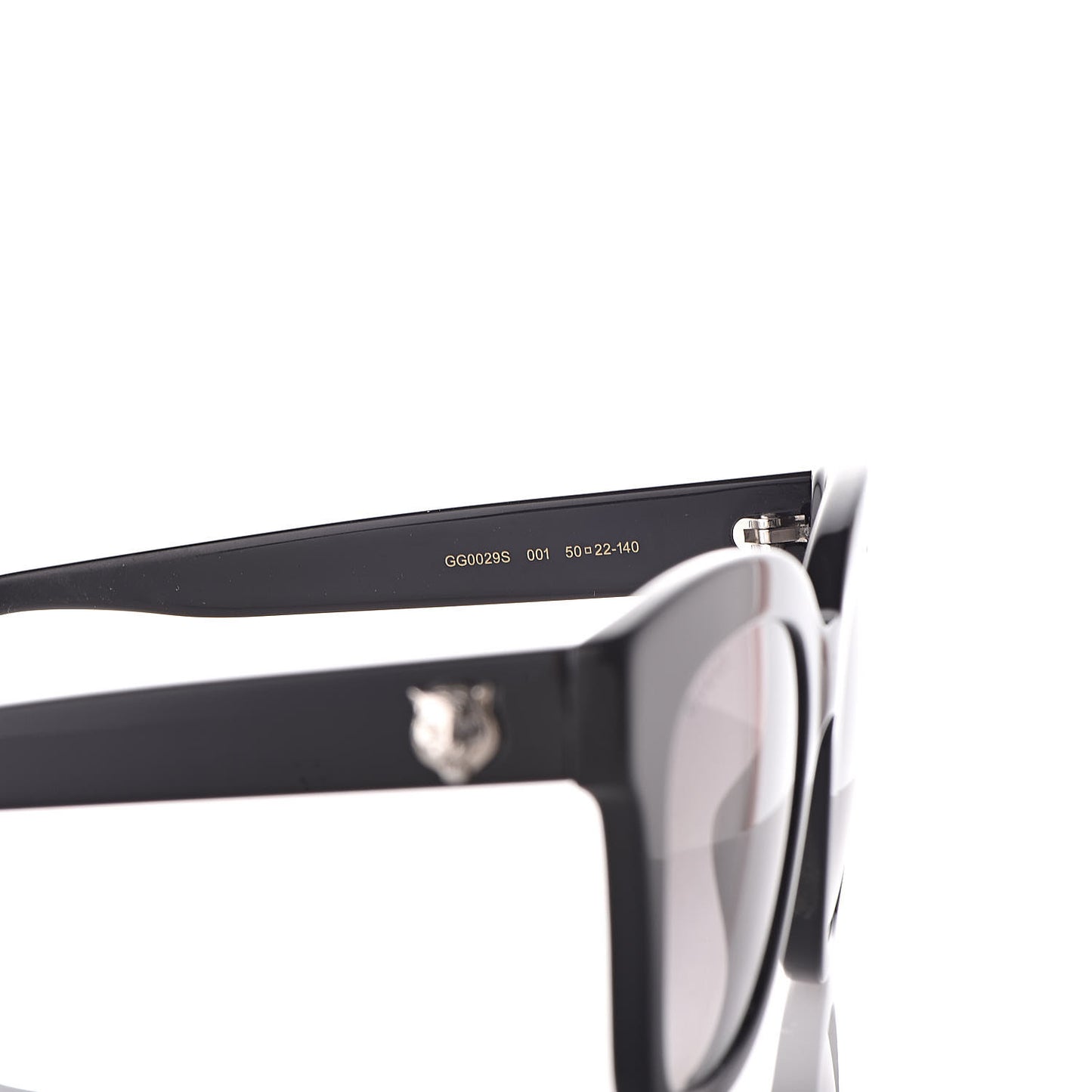 Acetate Square Frame Sunglasses GG0029S Black