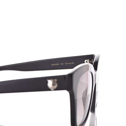 Gucci Acetate Square Frame Sunglasses GG0029S Black 6 of 8