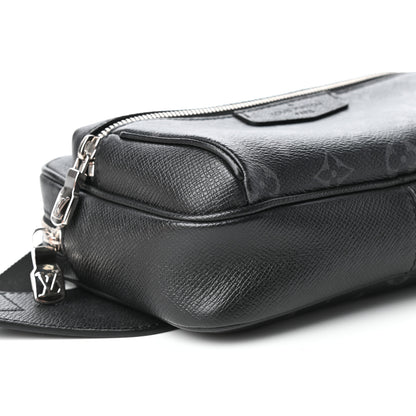 Louis Vuitton Taiga Monogram Outdoor Bumbag Black 7 of 9