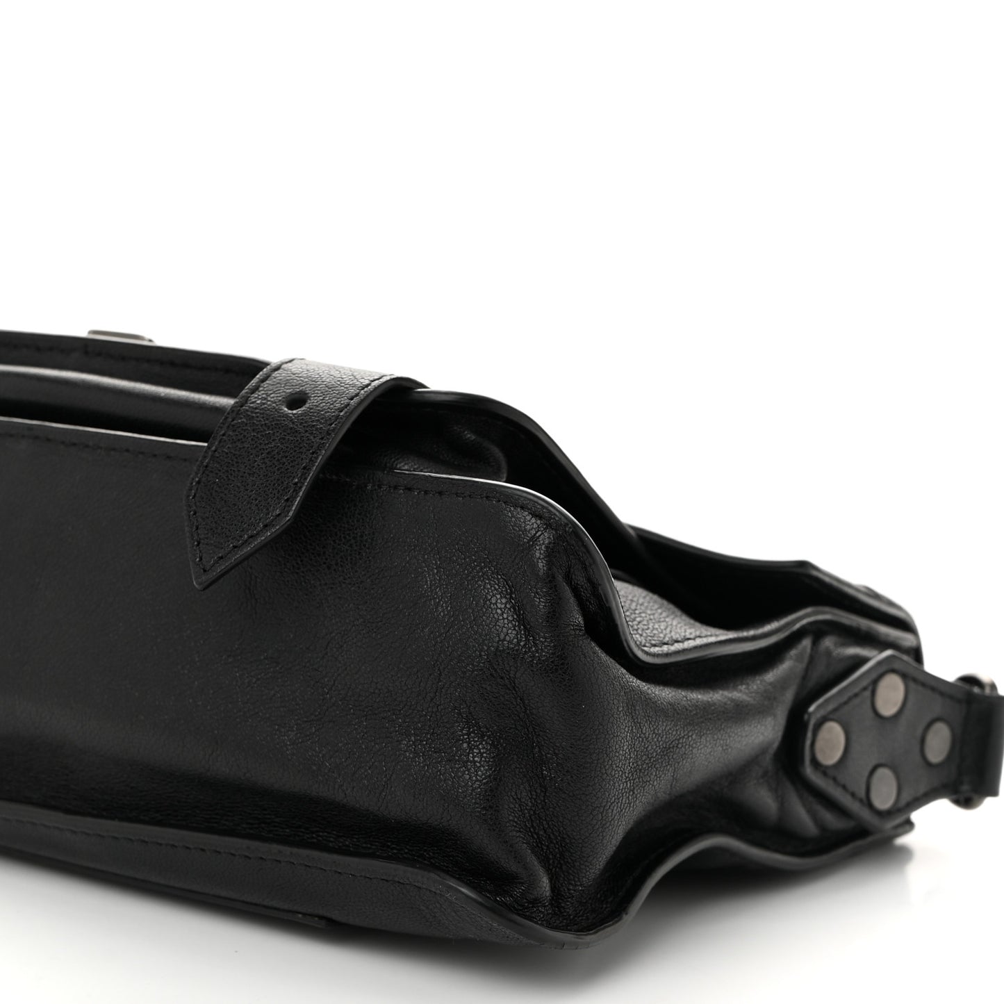Lambskin Tiny PS1 Satchel Black