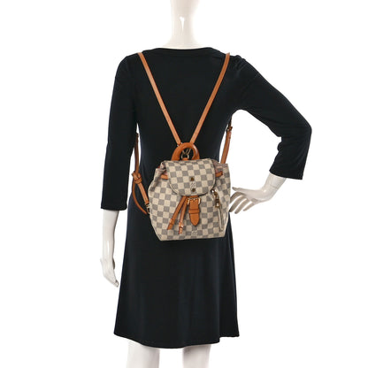 Louis Vuitton Damier Azur Sperone BB Backpack 2 of 10