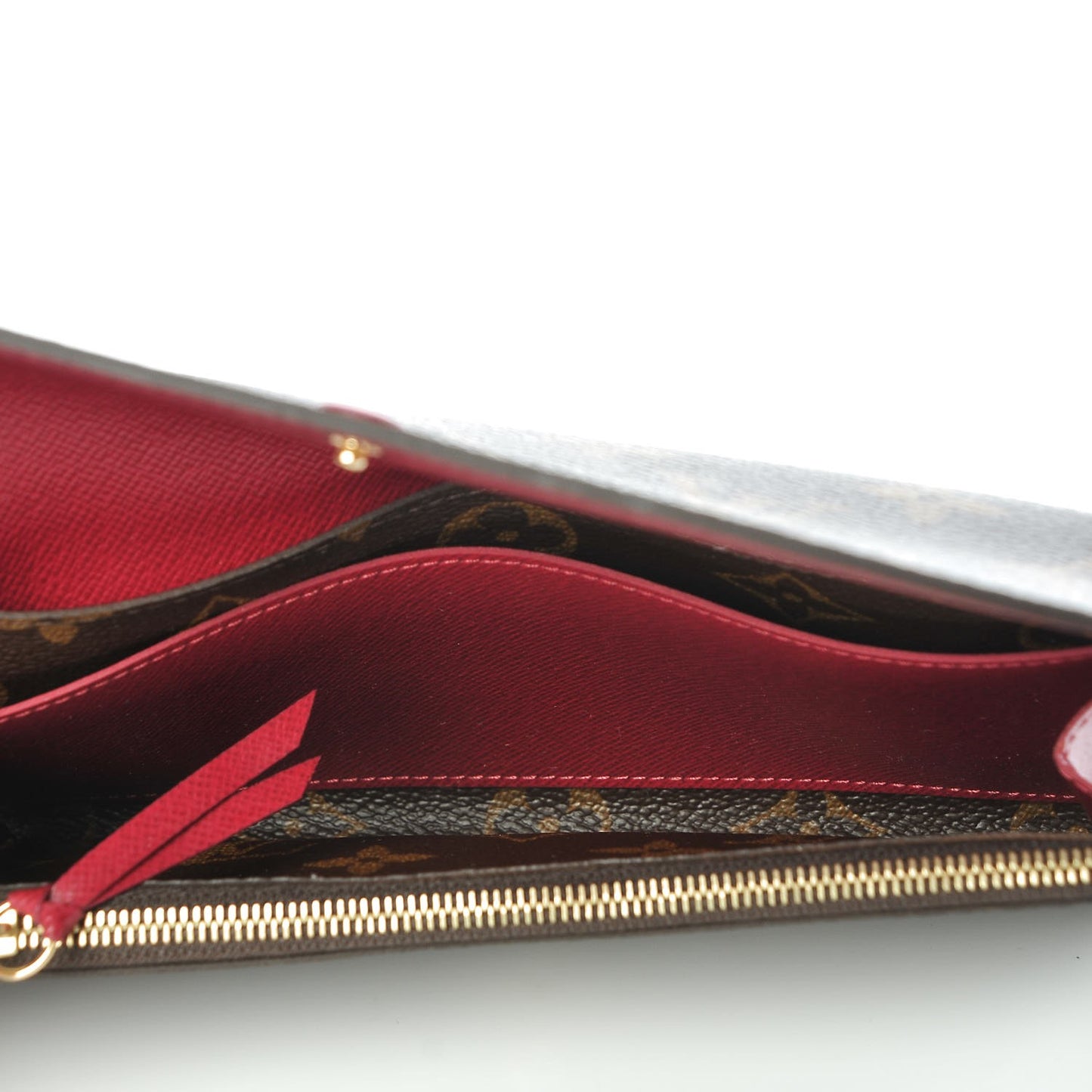 Monogram Emilie Wallet Fuchsia