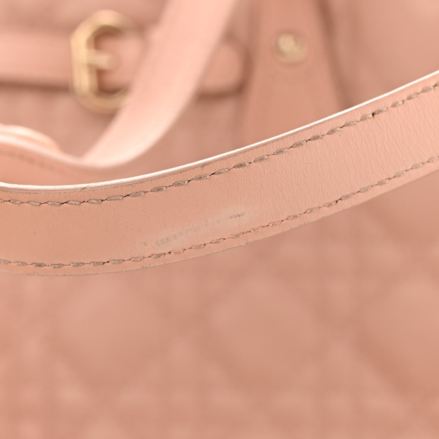 Christian Dior Coated Canvas Cannage Medium Panarea Tote Rosato 16 of 20