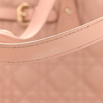 Christian Dior Coated Canvas Cannage Medium Panarea Tote Rosato 16 of 20
