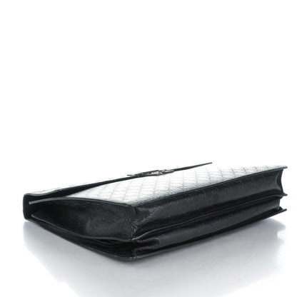 Gucci Guccissima Large Laptop Briefcase Black 5 of 10