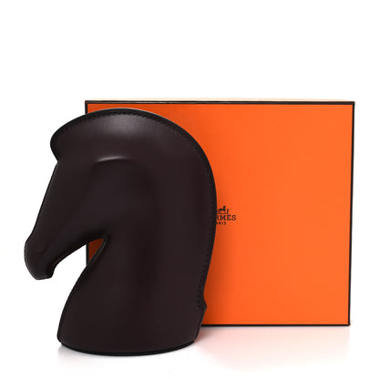 Hermes Milo Lambskin Samarcande Paperweight Rouge Sellier 6 of 6