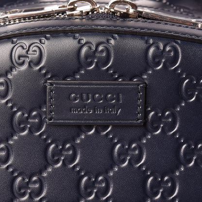 Gucci Guccissima Signature Day Backpack Blue 8 of 10