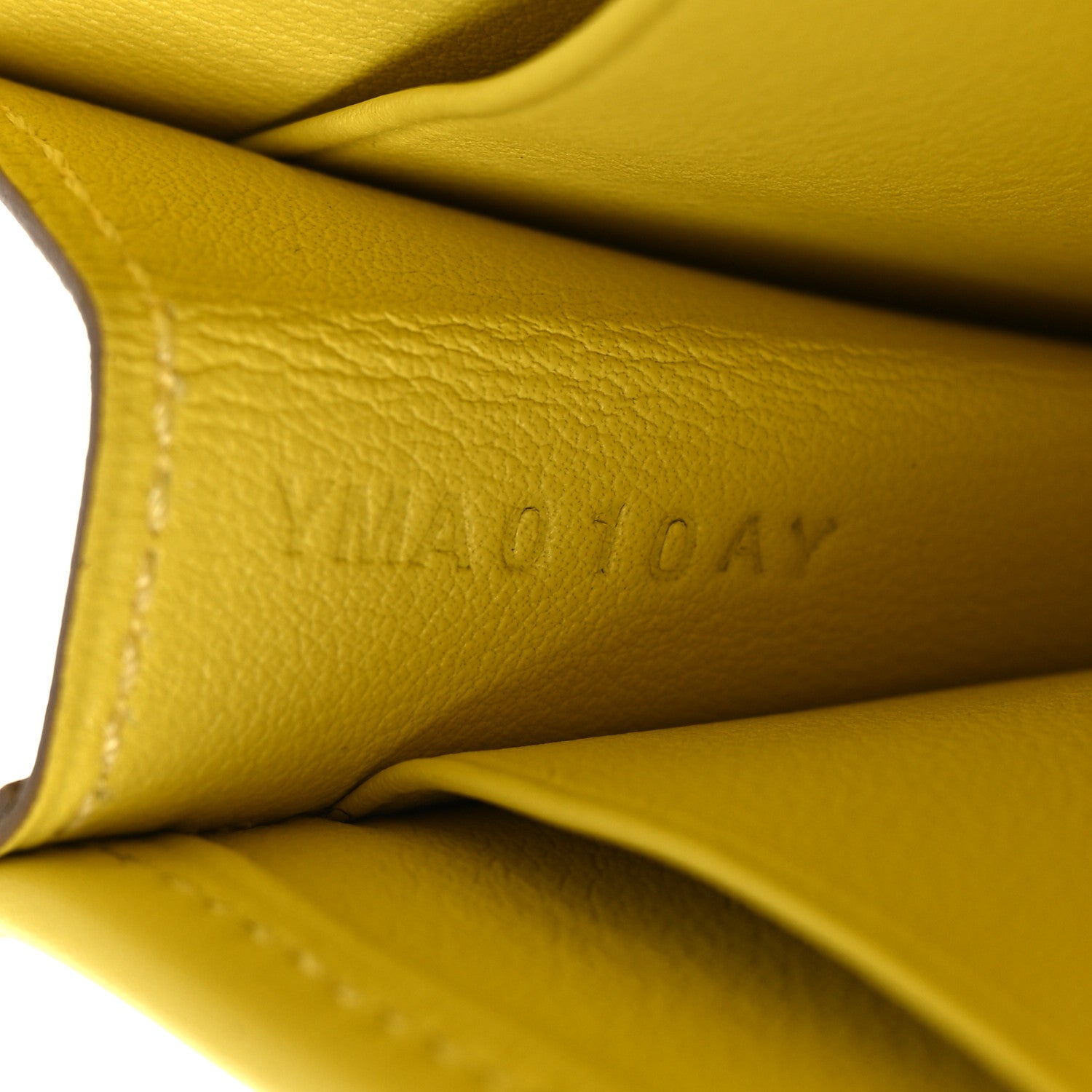 Hermes Swift Jige Duo Clutch Jaune De Naples 7 of 7