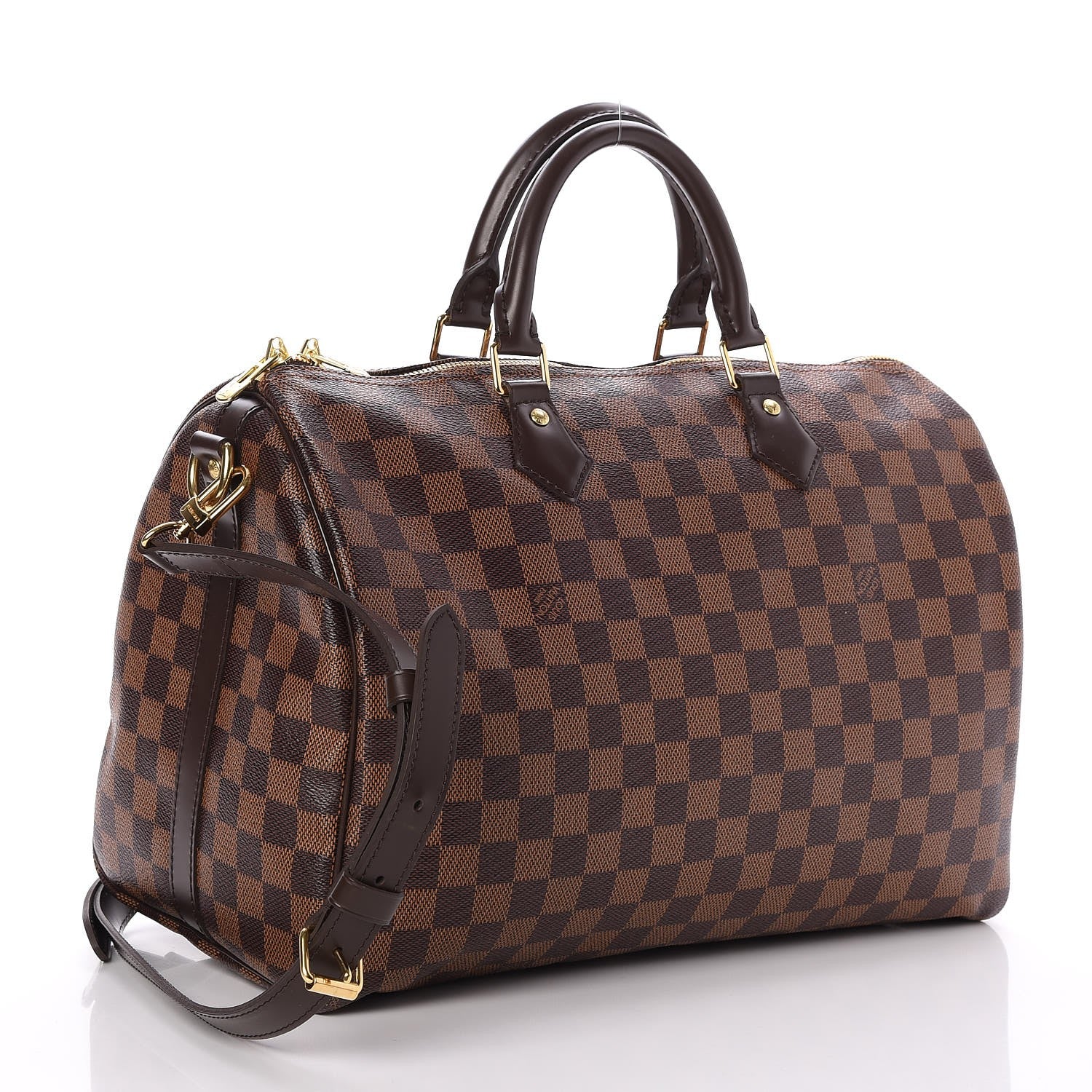 Louis Vuitton Damier Ebene Speedy Bandouliere 35 3 of 7